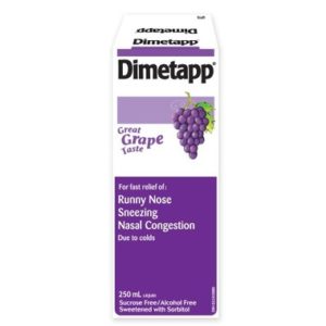 Dimetapp Cold Grape