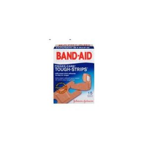 Band-Aid Tough Strips Finger Care