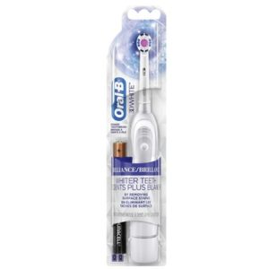 Oral-B 3D White Brilliance Whitening Battery Toothbrush White