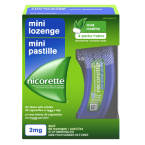 Nicorette Nicotine Mini Lozenges Mint 2mg