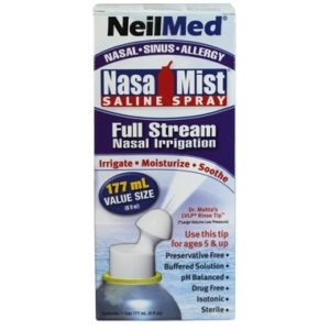 NeilMed NasaMist Full Stream Saline Spray