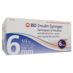 BD Ultra-Fine 0.5ML 31G 6MM Syringe