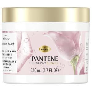 Pantene Nutrient Blends Miracle Moisture Boost Rose Water Hair Treatment