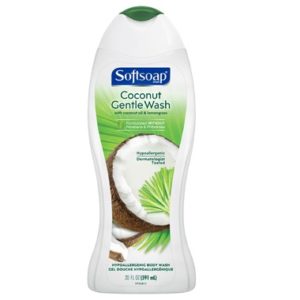 Softsoap Body Wash Gentle Wash Coconut & Lemon Grass