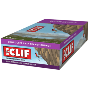 Clif Bar Chocolate Chip Peanut Crunch Energy Bar Case