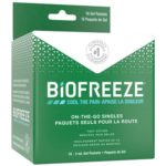 BioFreeze Fast Acting Menthol Pain Relief On-The-Go Singles