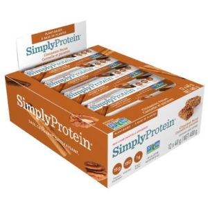 Simply Protein Bars Cinnamon Pecan Case