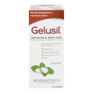 Gelusil Antacid & Anti-Gas Chewable Tablets