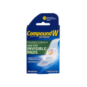 Compound W Invisible Wart Remover Pads