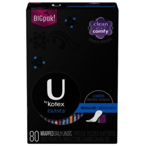 U by Kotex Curves Panty Liners Regular