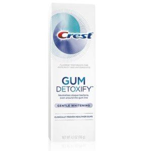 Crest Gum Detoxify Gentle Whitening Toothpaste