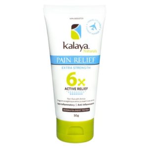 Kalaya Naturals 6X Extra Strength Pain Relief Travel