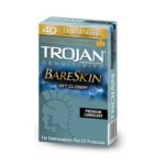 Trojan Bareskin Lubricated Latex Condoms