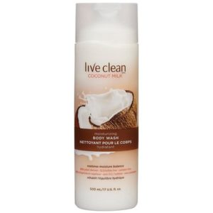 Live Clean Coconut Milk Moisturizing Body Wash