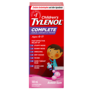 Tylenol Junior Strength Complete Cold