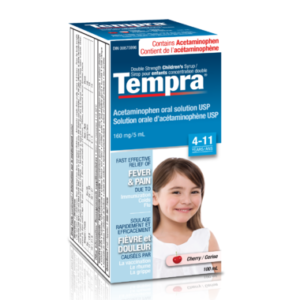 Tempra Fever & Pain Relief Syrup Cherry (4-11 yrs)