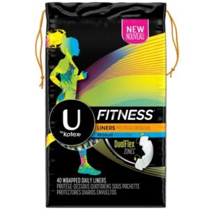 U by Kotex Fitness Liners Regular