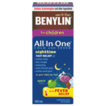 Benylin For Children All In One Cold & Fever Nighttime Syrup