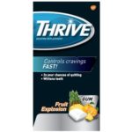 Thrive 4mg Nicotine Replacement Gum Fruit Explosion