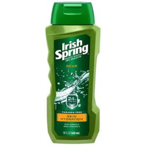 Irish Spring Gear Skin Hdrtn Body Wash