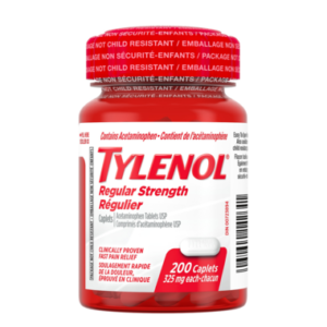 Tylenol Regular Strength 325mg eZ Tabs