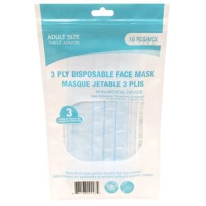 MYKYC 3 Ply Disposable Face Masks
