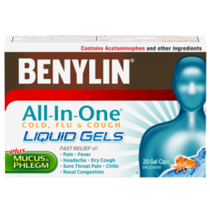 Benylin All-In-One Cold & Flu Liquid Gels