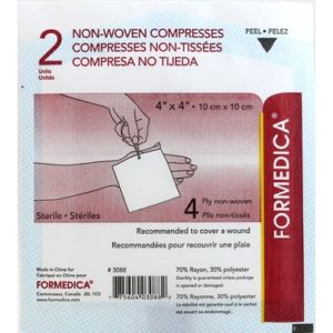 Surgi-Forme 4 Ply Non-Woven Sterile Compresses