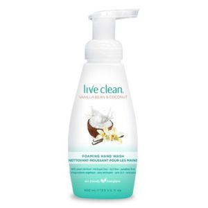 Live Clean Vanilla Bean & Coconut Foaming Hand Wash