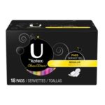 U by Kotex CleanWear Ultra Thin Regular Pads with Wings