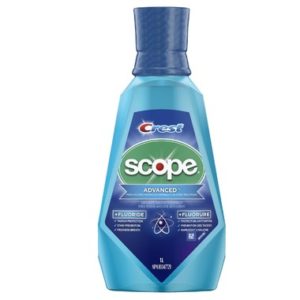 Crest Scope Advanced 6 in 1 Multi-Protection Mouthwash 1 L