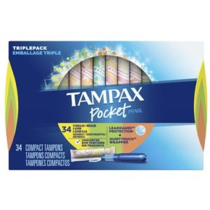 Tampax Pocket Pearl Triplepack Unscented Tampons