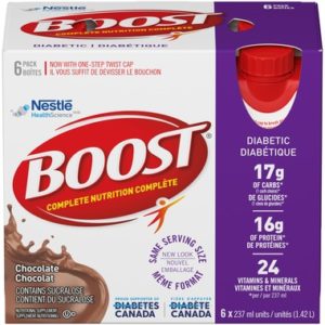 BOOST Diabetic Chocolate Nutritional Supplement Drink