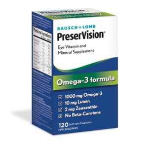 Bausch & Lomb PreserVision Omega 3 Formula