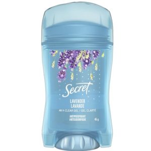 Secret Clear Gel Antiperspirant and Deodorant