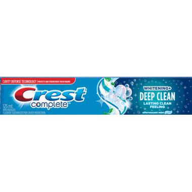 crest deep clean toothpaste