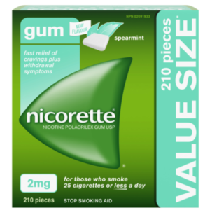 Nicorette Nicotine Gum Spearmint 2mg