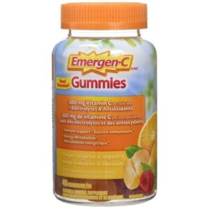 Emergen-C Immune Gummie Orange Tangerine Raspberry