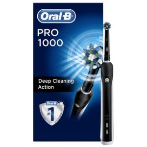 Oral-B Pro 1000 Power Rechargeable Electric Toothbrush Powered by Braun