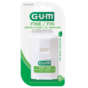 GUM Fine Waxed Dantal Floss Mint