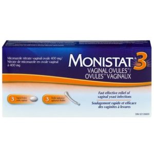 MONISTAT 3 Vaginal Ovules