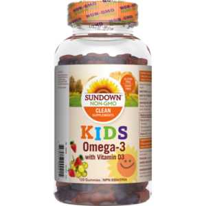 Sundown Naturals Kids Omega-3 with Vitamin D3 Gummies