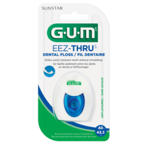 GUM Eez-Thru Dental Floss Unflavored