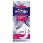 Always Dri-Liners Plus Extra Long Odor Lock