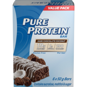 Pure Protein Bar Dark Chocolate Coconut Case