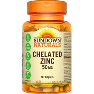 Sundown Naturals Chelated Zinc