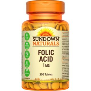 Sundown Naturals Folic Acid