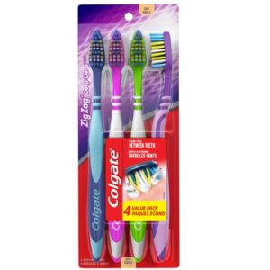 Colgate ZigZag Toothbrush Value Pack Soft