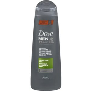 Dove Men+Care 2 in 1 Shampoo + Conditioner Fresh Clean