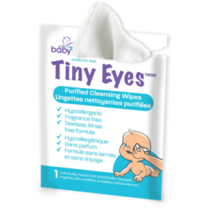 Baby Works Tiny Eyes Purified Cleansing Wipes